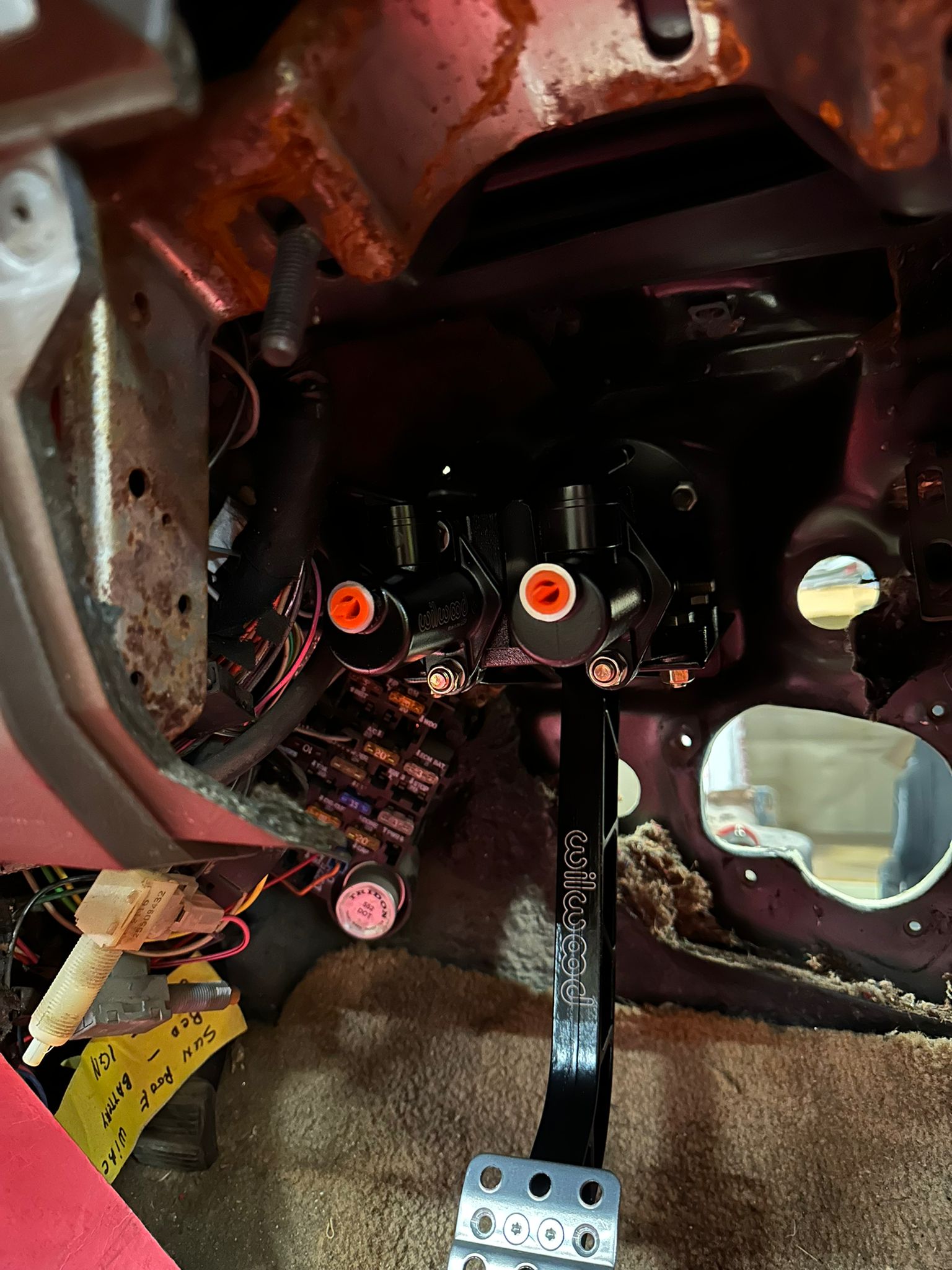 G Body Master Cylinder Relocation Kit