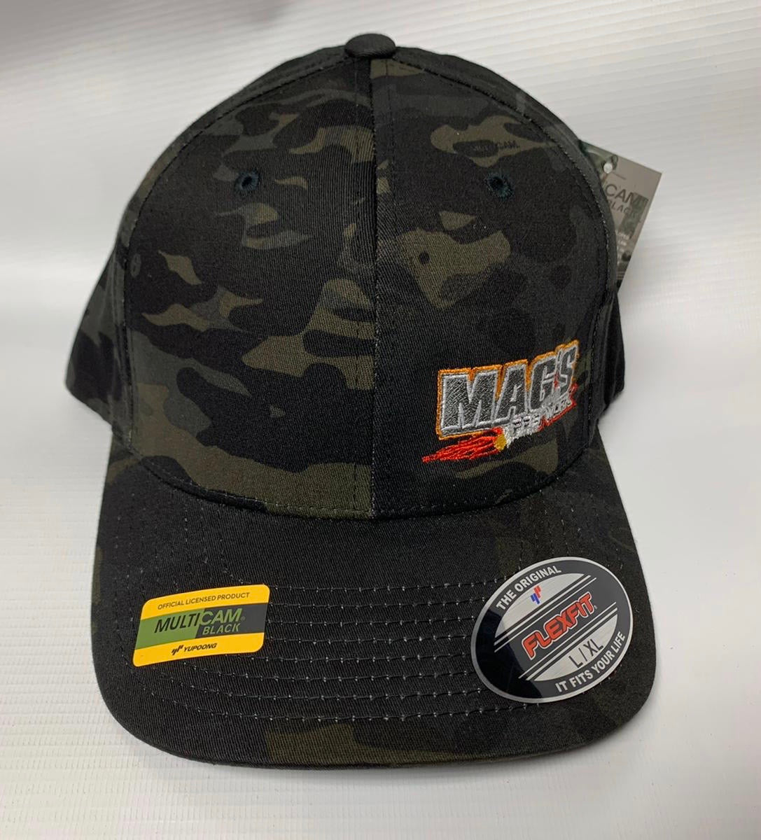 Original FlexFIt Black Camo MultiCam Black