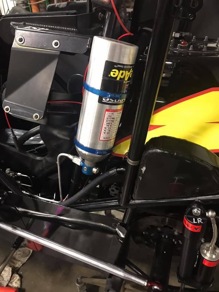 FireSense with FireAde 5lb. Mechanical System - SFI 17.1 Certified (Billet Head Version)