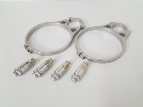 Billet Bottle Brackets (Pair)