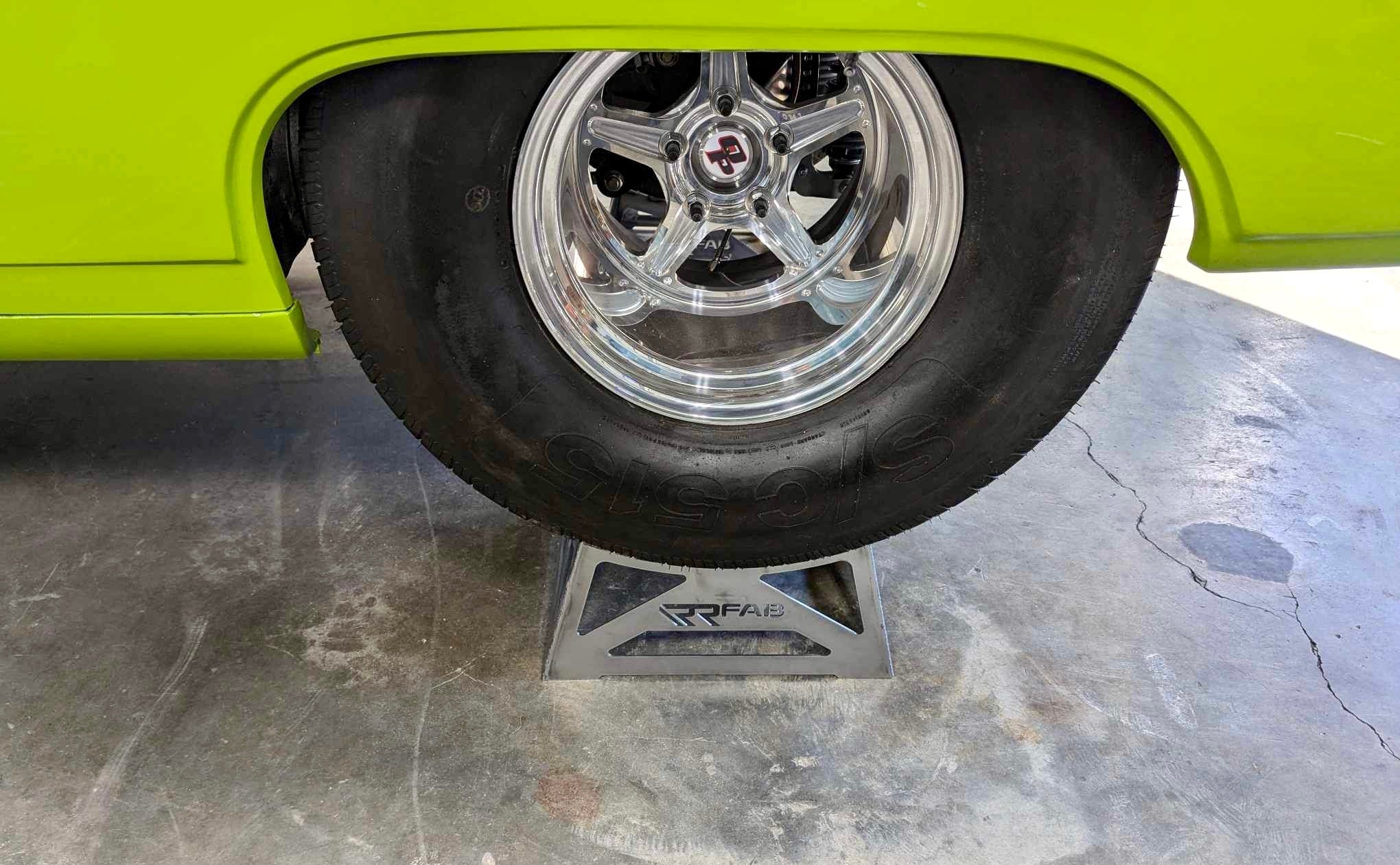 Mag's "SHORTY" and "STANDARD Height" Wheel Stands (14" or  9" Wide x 8" or 12" Tall)