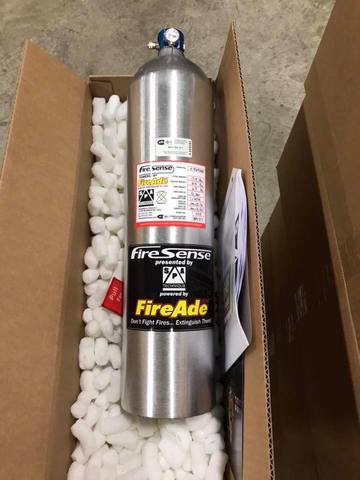 10lb. FireAde2000® FireSense (Manual System) SFI 17.1 Certified with Standard Brackets