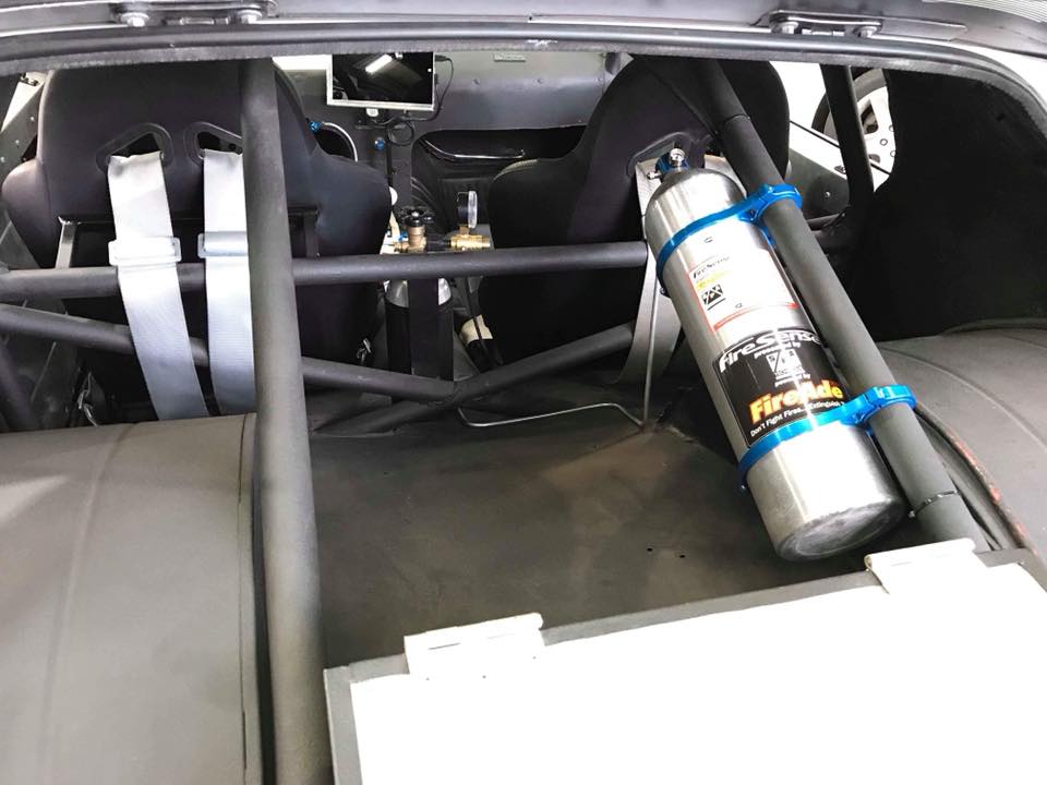 10lb. FireAde2000® FireSense (Manual System) SFI 17.1 Certified with Billet Brackets