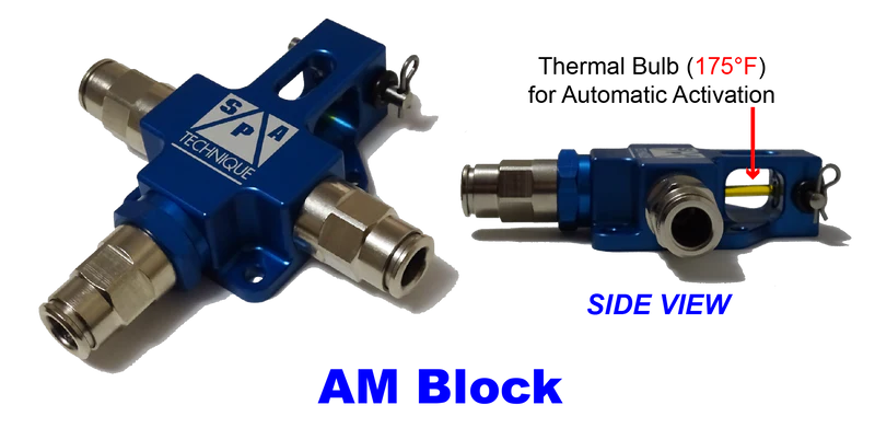 Sprint Car SFI17.3  5lb Fire Sense+ with 4Fire Universal AUTOMATIC System (World of Outlaw Sprint Car Series)