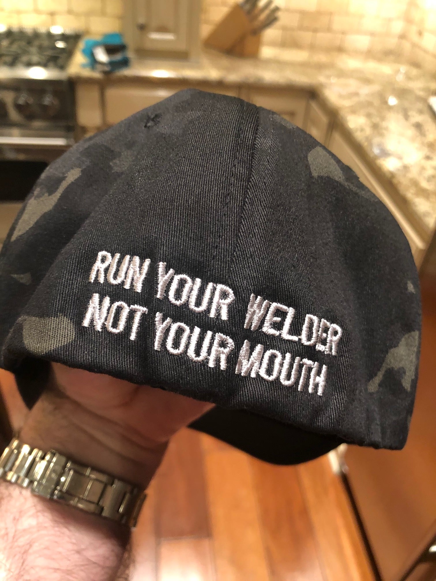 Original FlexFIt Black Camo MultiCam Black