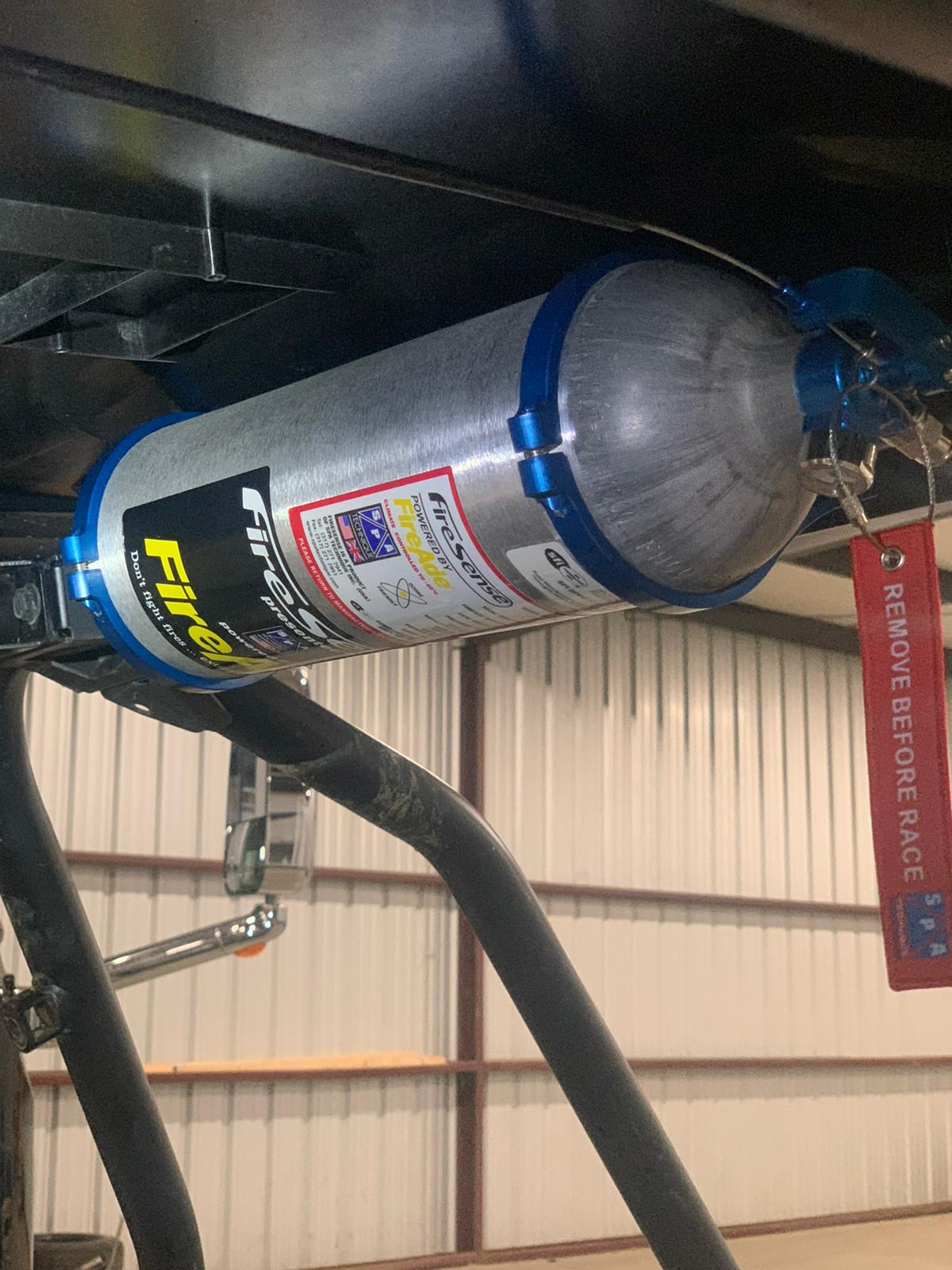 5lb SXS FireAde 2000 Mechanical Fire System Billet Head Version