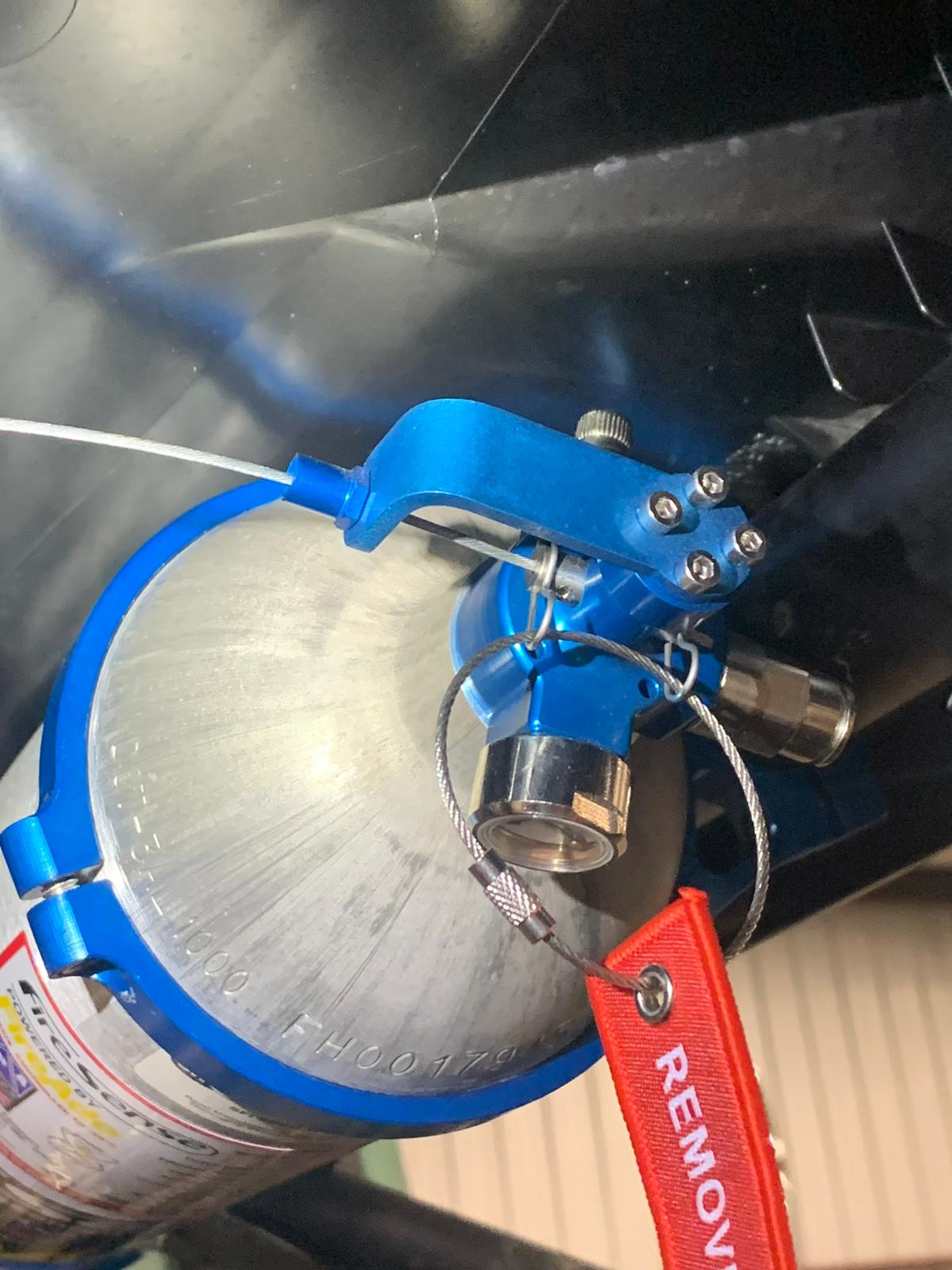 5lb SXS FireAde 2000 Mechanical Fire System Billet Head Version