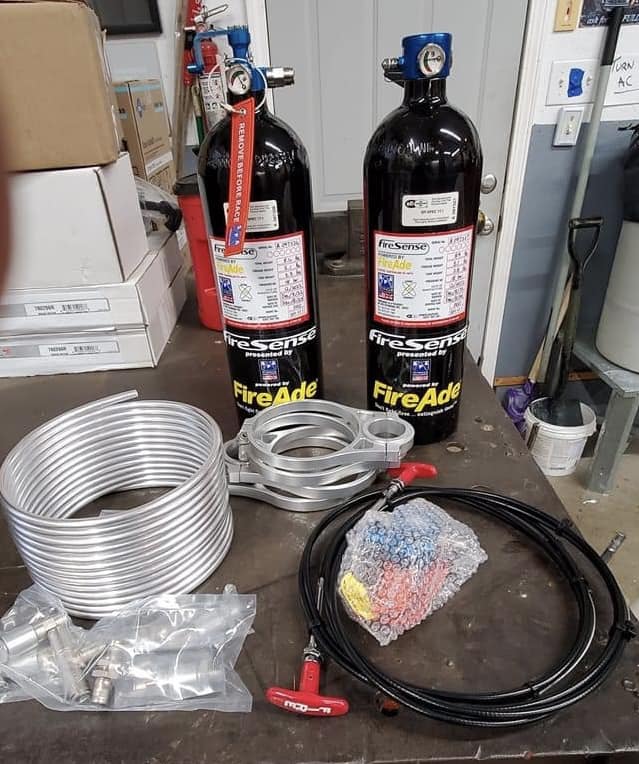 Replacement FireAde Bottles in Auto and Mechanical 5lb or 10lb (Black or Raw)