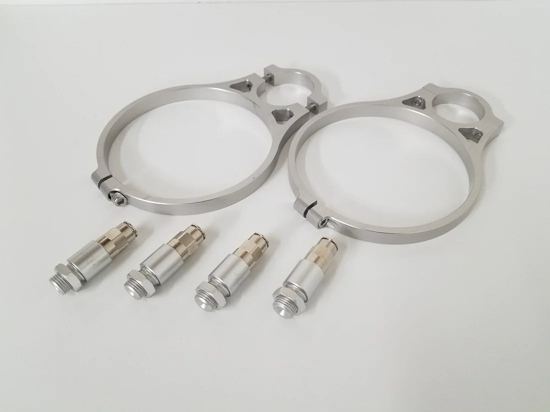 SPLIT 10lb FireAde 2000 System with Auto/Manual AutoSense Thermal Technology 17.1 SFI cert with Standard or Billet Brackets (BLACK BOTTLE OPTION AVAILABLE)