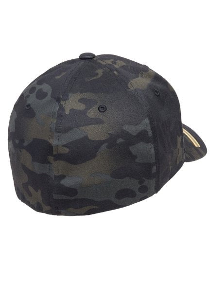 Original FlexFIt Black Camo MultiCam Black