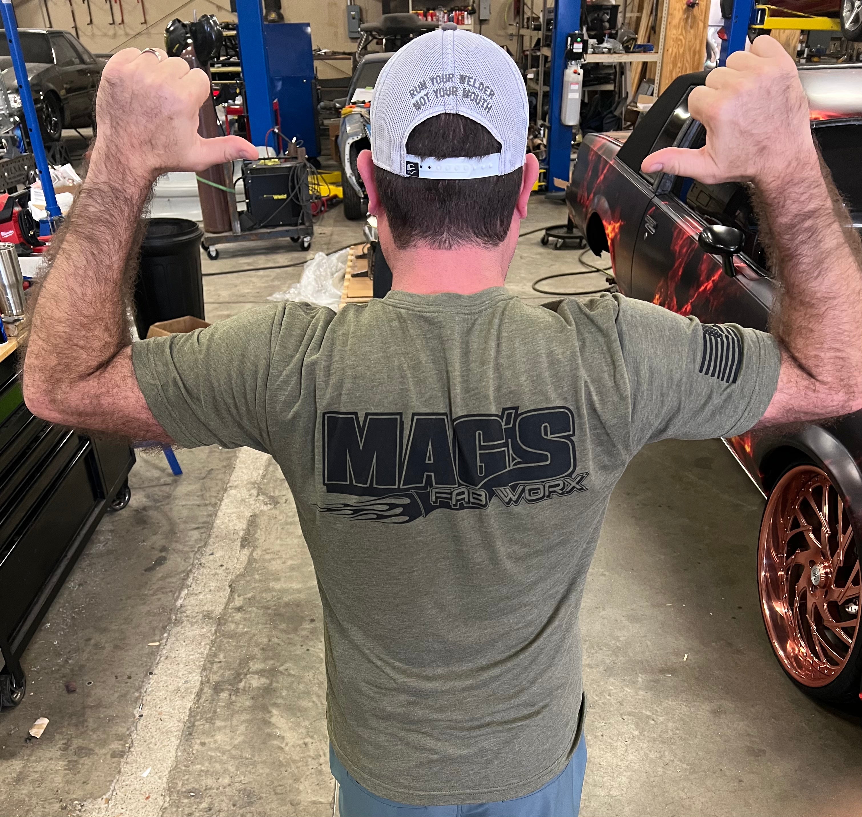 Mag's Fab Worx T-Shirt Next Level Tri-Blend USA Version