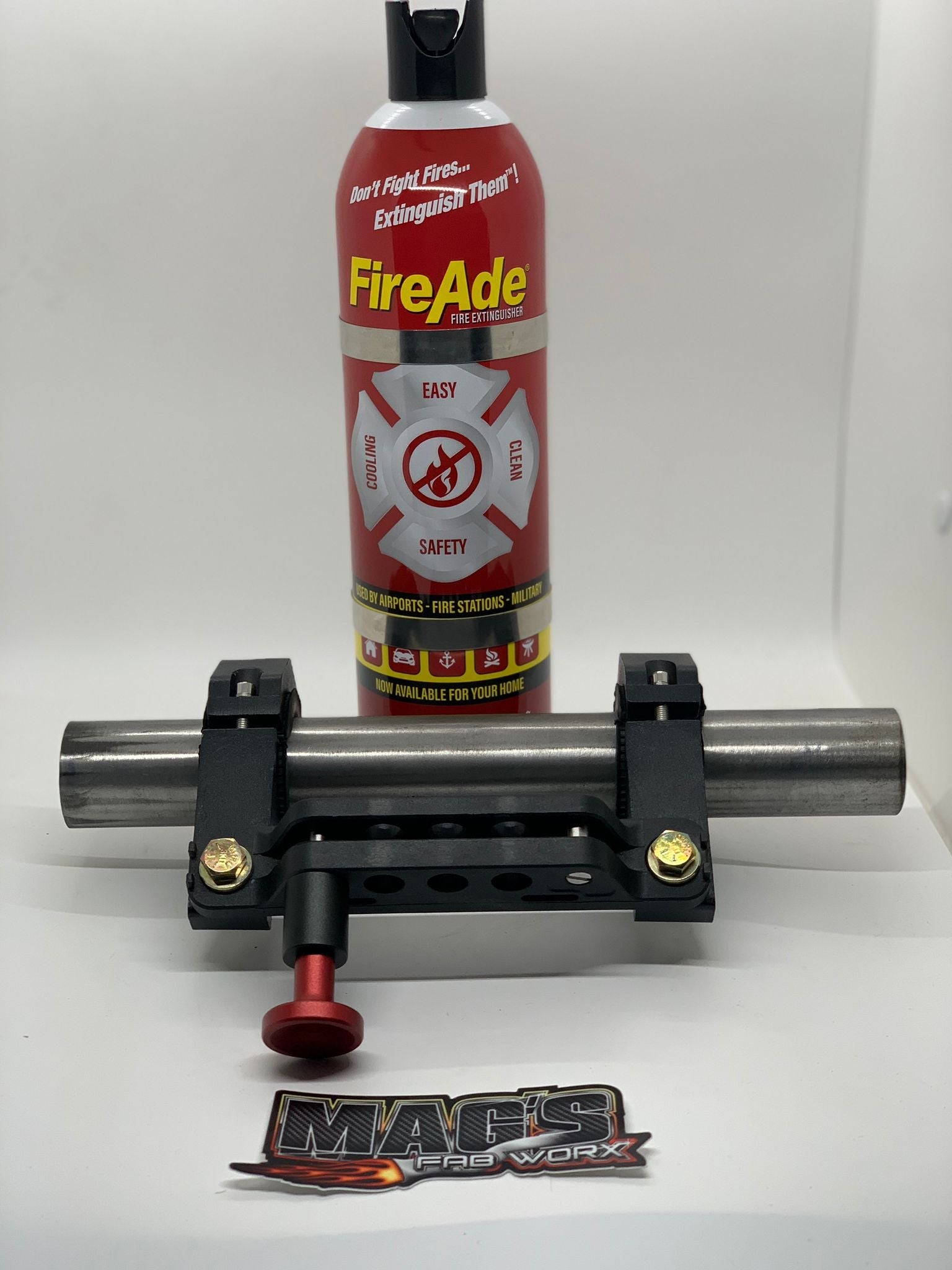 SXS Roll Bar Mount w Bottle Brackets