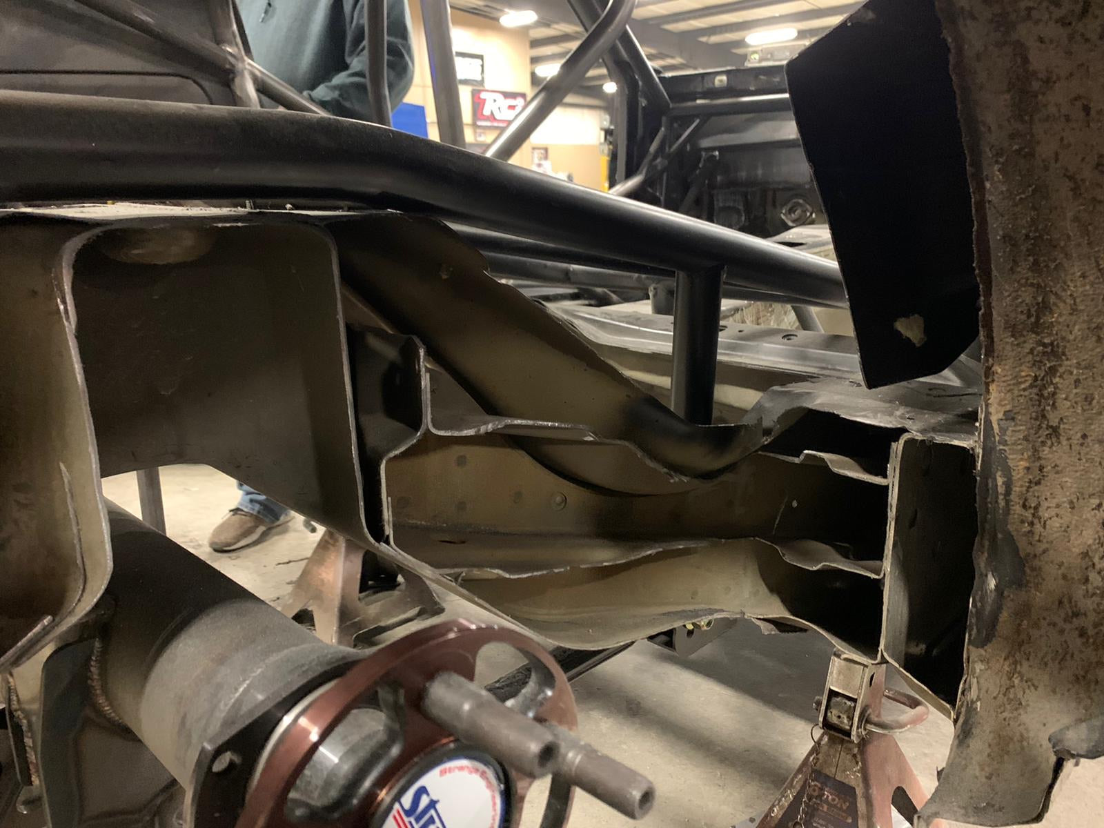 S197 MUSTANG MINI-TUB FRAME NOTCH PLATE KIT