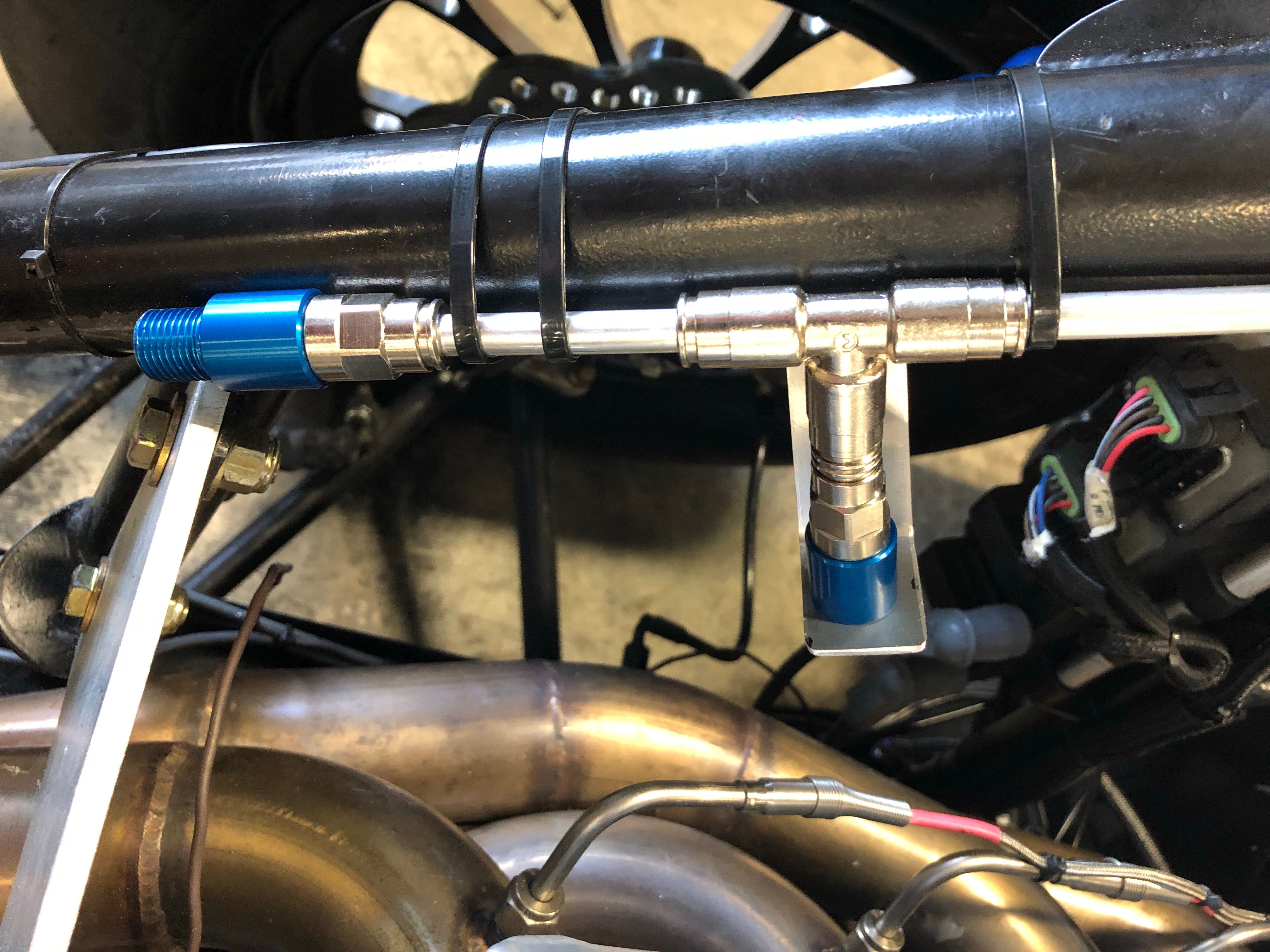 20lb. FireAde2000® System with Auto/Manual (Alcohol Applications) w AutoSense Thermal Technology with Billet Brackets