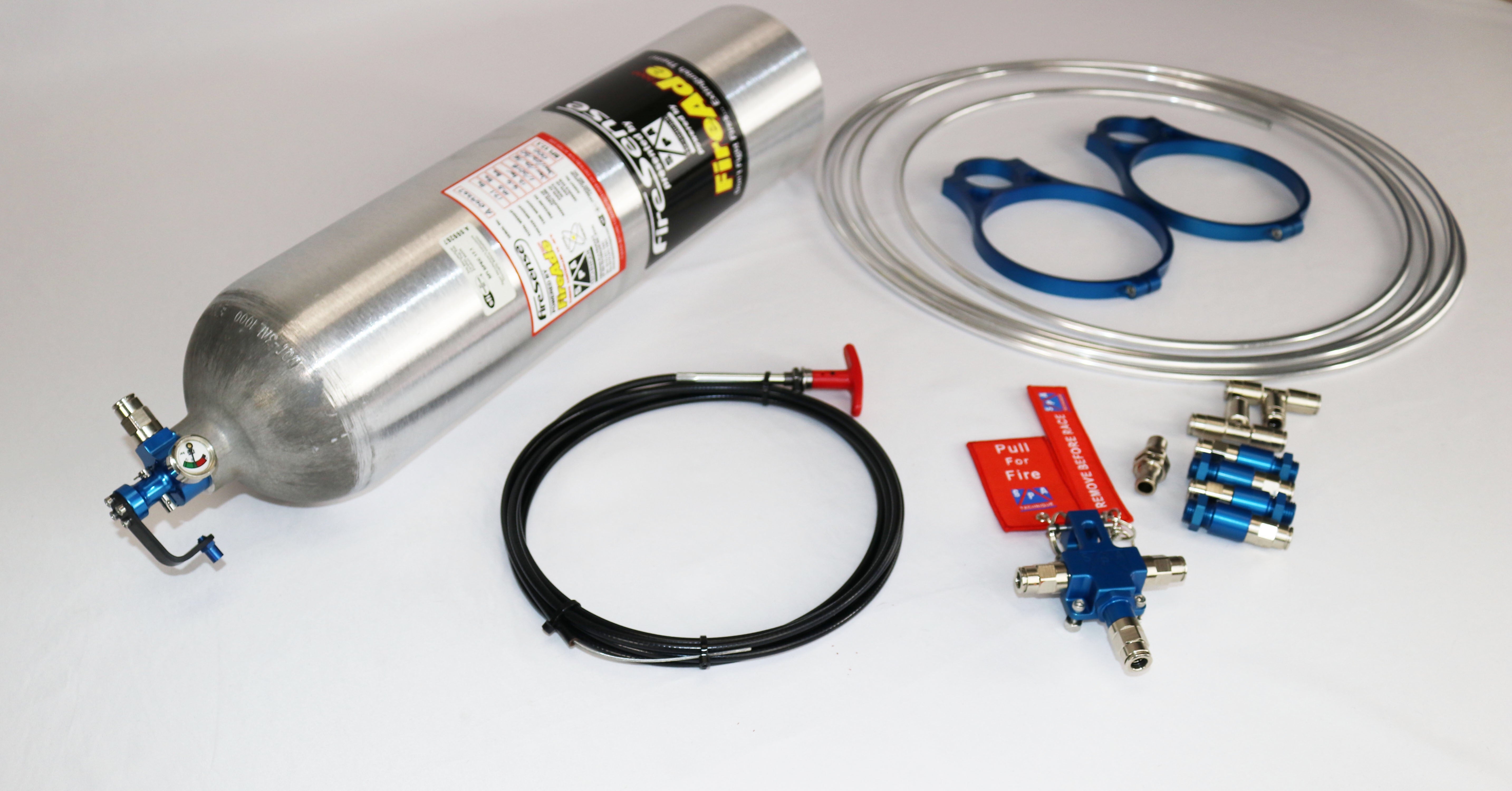 20lb. FireAde2000® System with Auto/Manual (Alcohol Applications) w AutoSense Thermal Technology with Standard Brackets