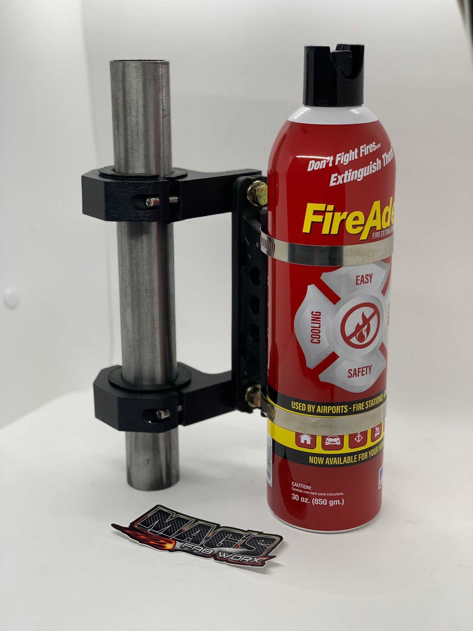 SXS Roll Bar Mount w Bottle Brackets