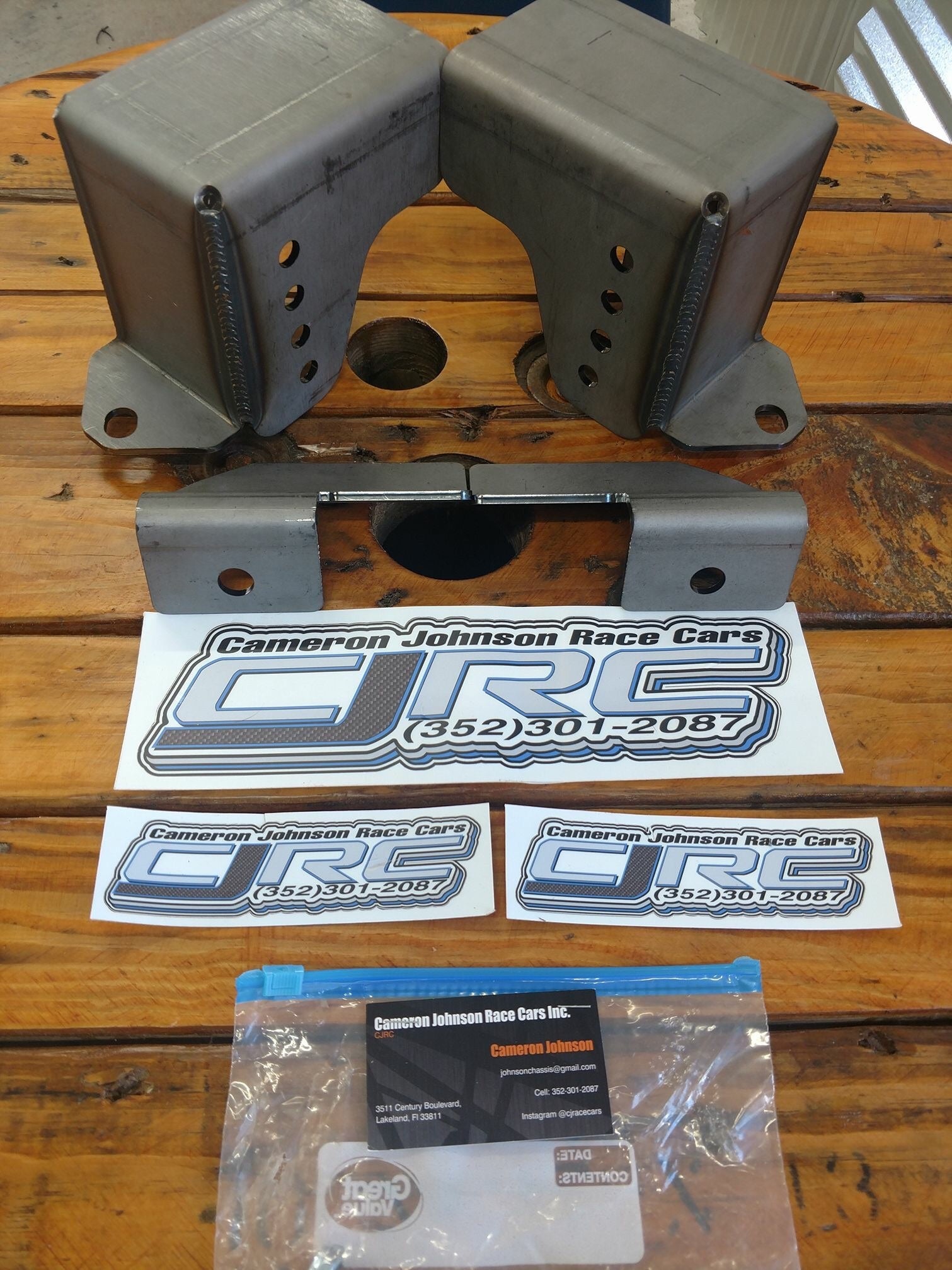 ADJUSTABLE BOLT IN FRONT SPRING BUCKETS FOR 1ST GEN CAMARO/68-74 NOVA BY CJ RACE CARS