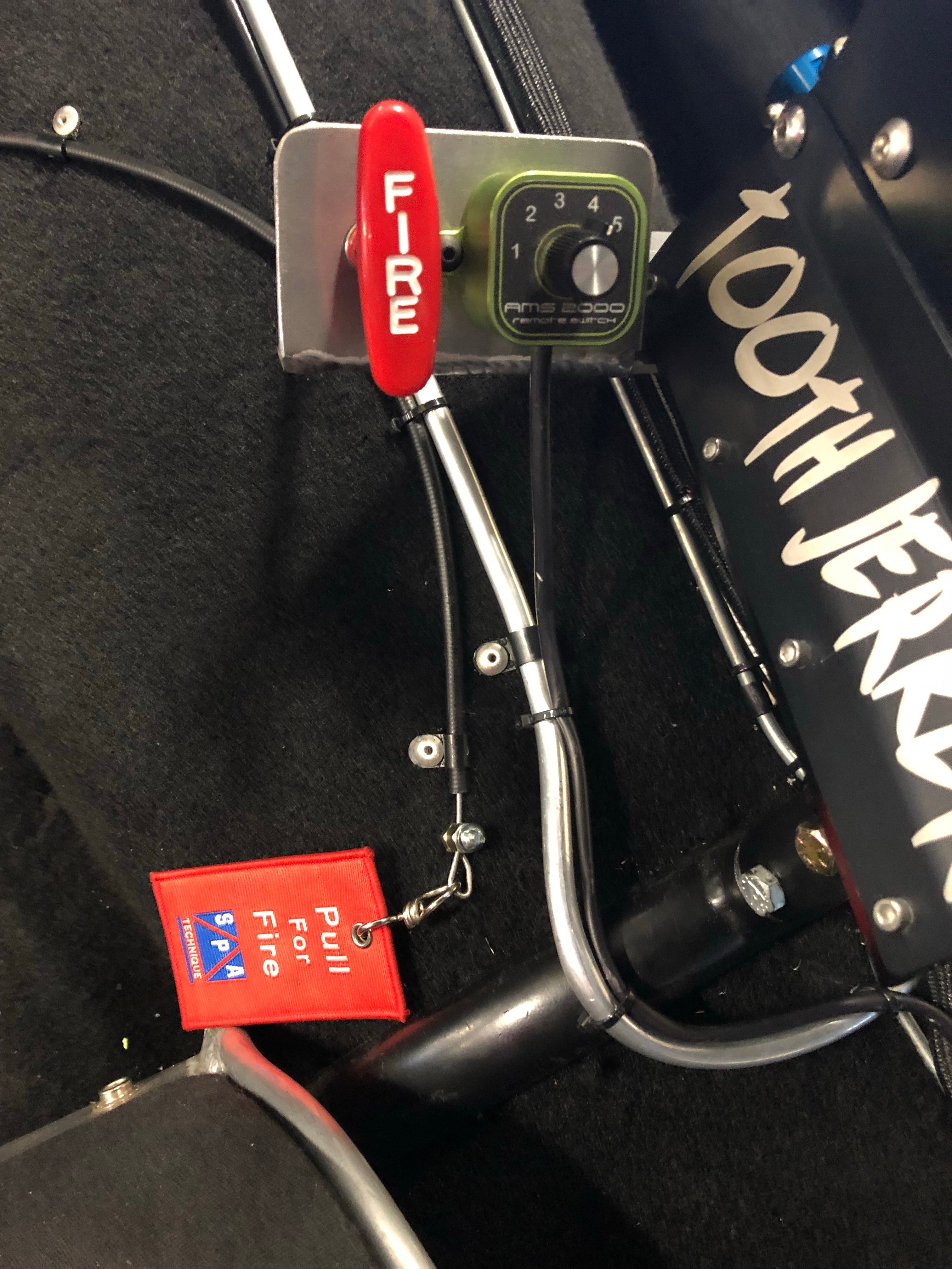 20lb. FireAde2000® System with Auto/Manual (Alcohol Applications) w AutoSense Thermal Technology with Billet Brackets