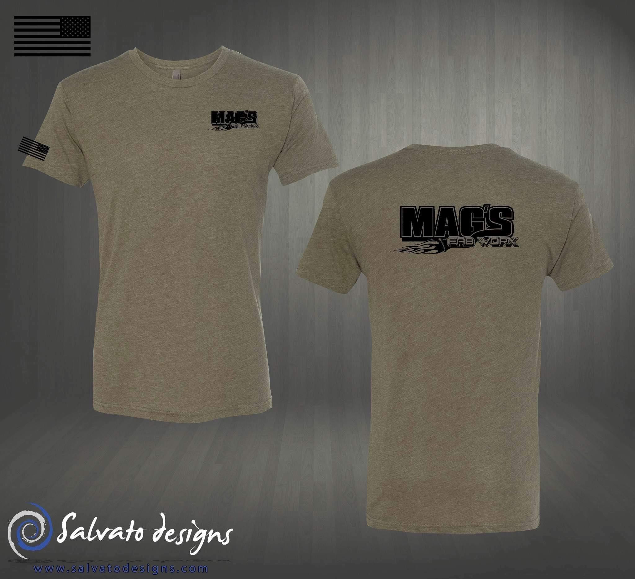 Mag's Fab Worx T-Shirt Next Level Tri-Blend USA Version
